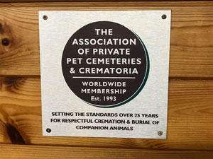 APPCC 25th anniversary plaque
